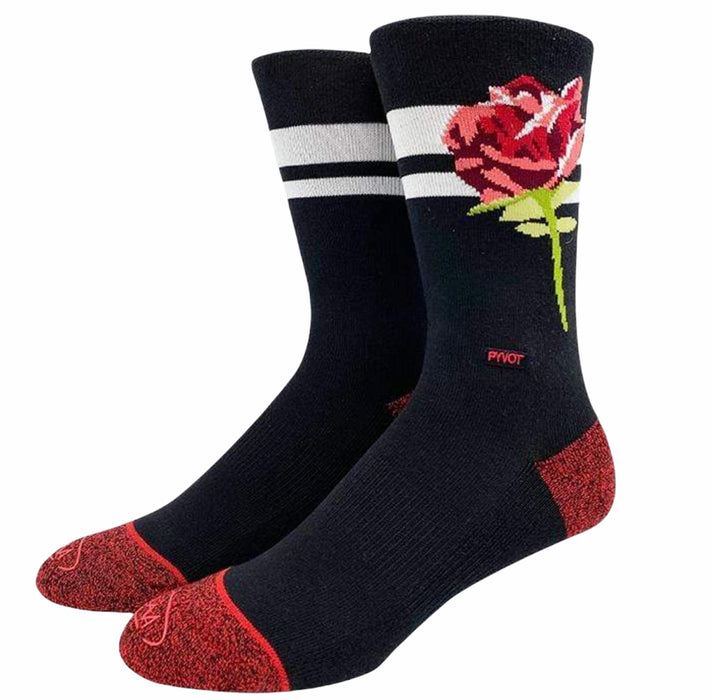 Pyvot Rose Socks