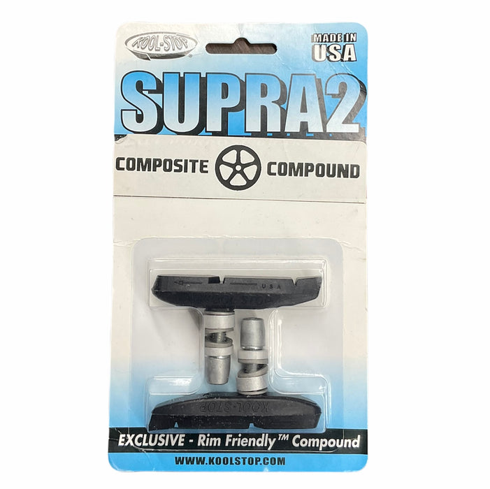 Kool Stop Supra 2 Brake Pads (Composite Compound For Mags)