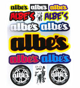 Albe's Sticker Sheet 14pc Sheet