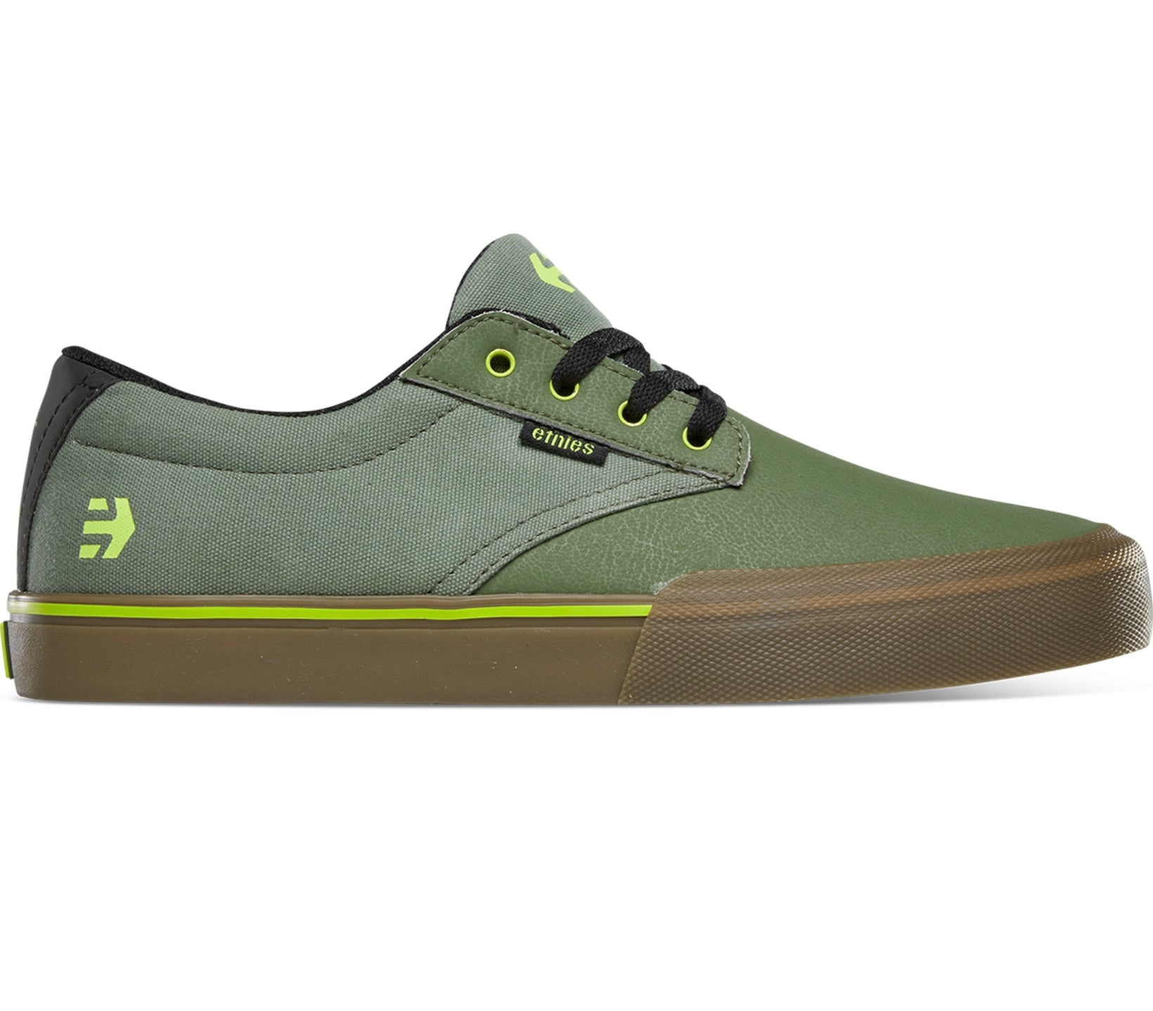 Etnies Jameson Vulc Tom Dugan BMX Shoe (Green / Gum)