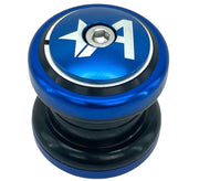 ABC Sealed Threadless Alloy Cupped Headset Blue