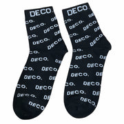 Deco All Over Socks Black/One Size
