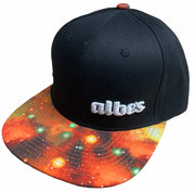 Albe's Classic Snapback Hat Black/Galaxy