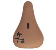 Demolition Axes Embossed Fat Pivotal Seat Brown