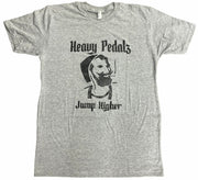 Heavy Pedalz Ziggin' and Zaggin' High Jump T-Shirt Gray/Small