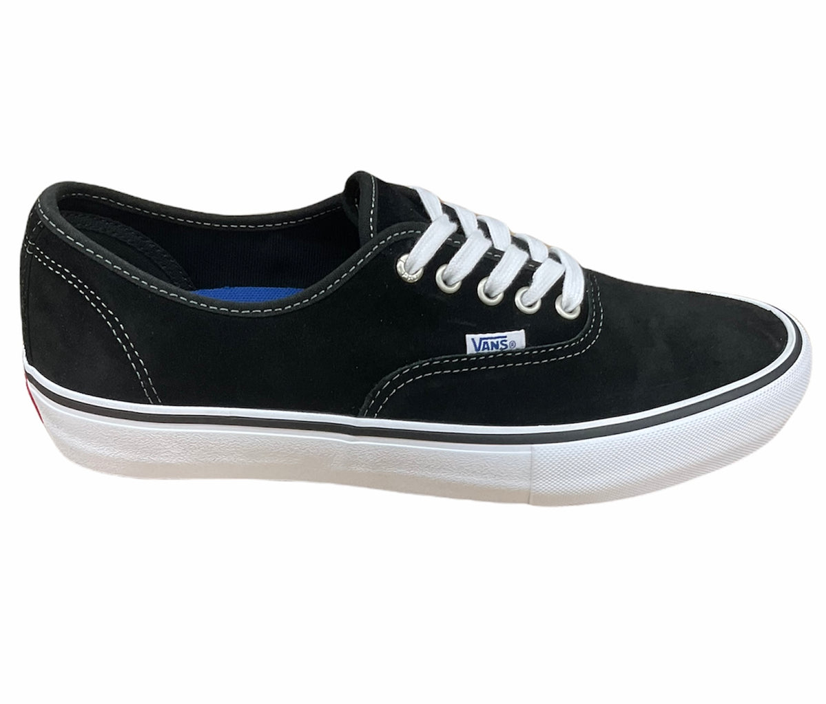 Vans authentic pro black white new arrivals