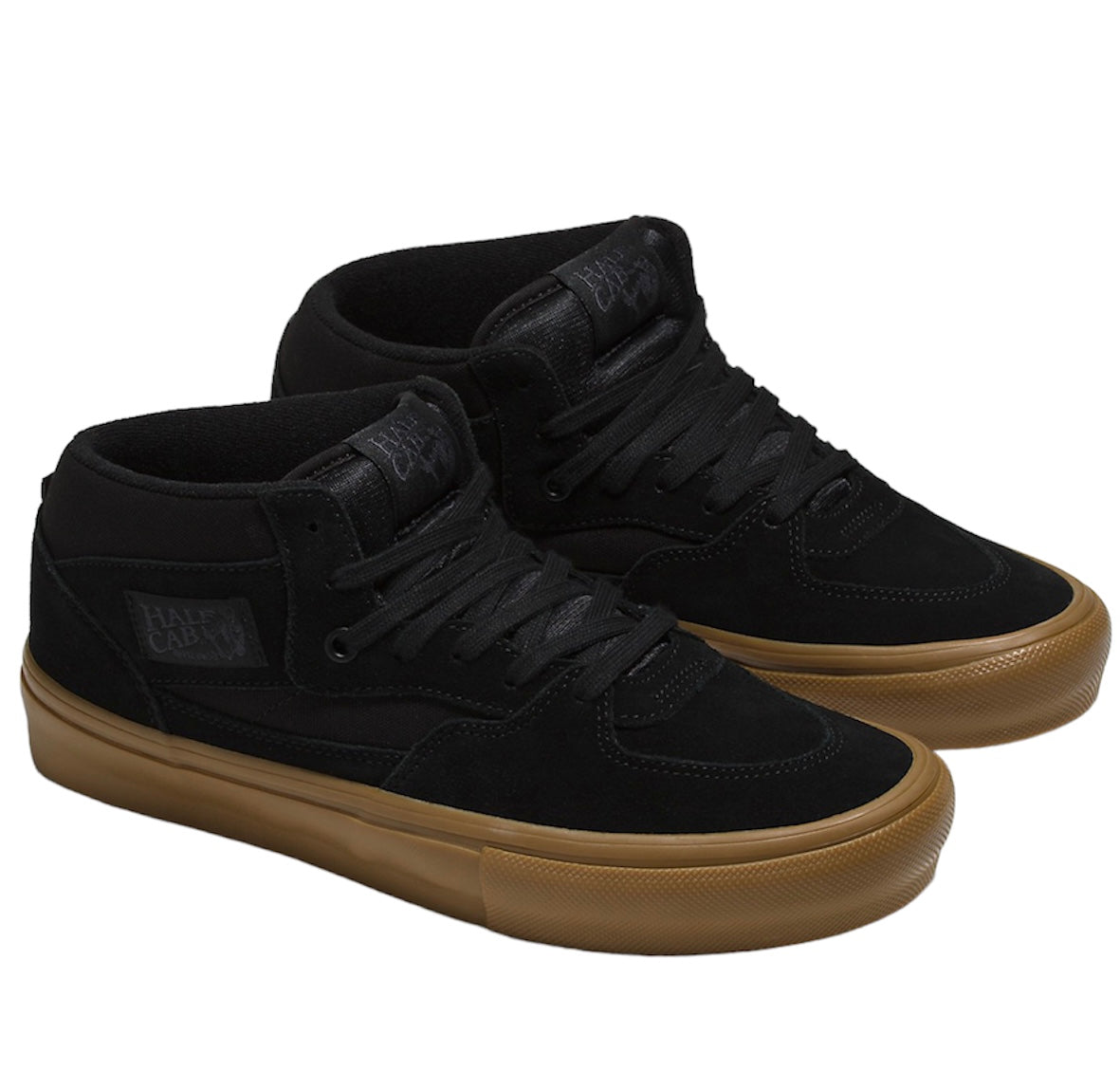 Vans Half Cab Shoes (Black / Gum)