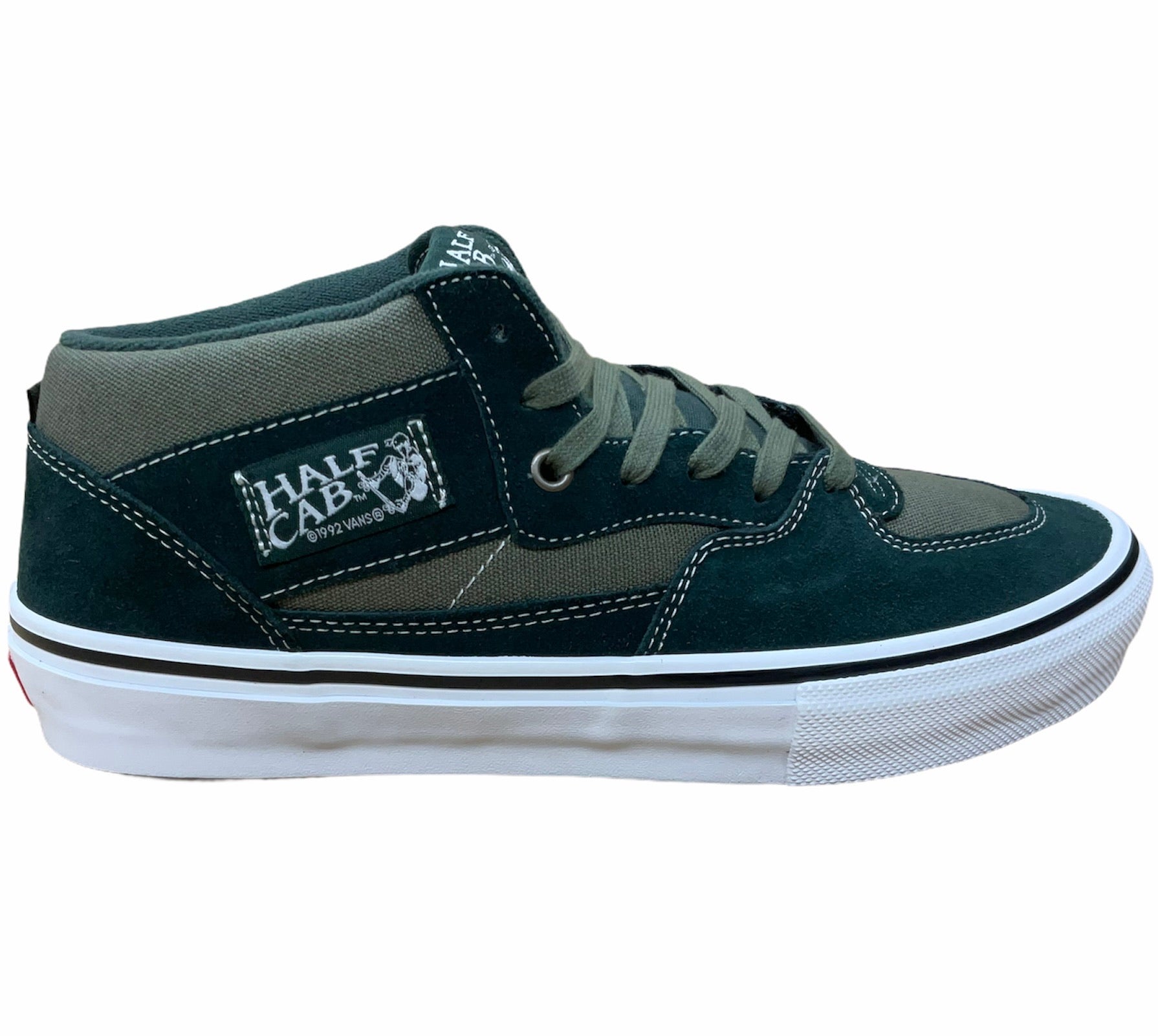 Vans Half Cab Shoes (Scarab/Military)