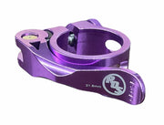 Ride Out Supply Adjustable Seat Clamp Purple/31.8mm