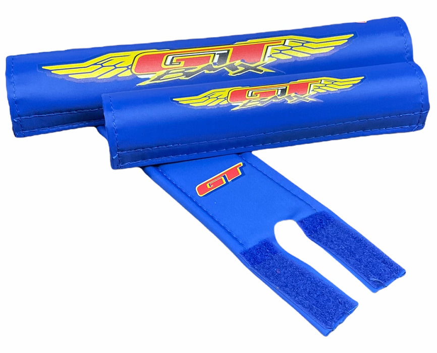 Set Paraurti In Gomma Cromata Per Bici BMX - Kit Manubrio E Piastra Superiore