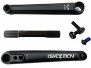 Demolition Revolt Cranks Black/165mm