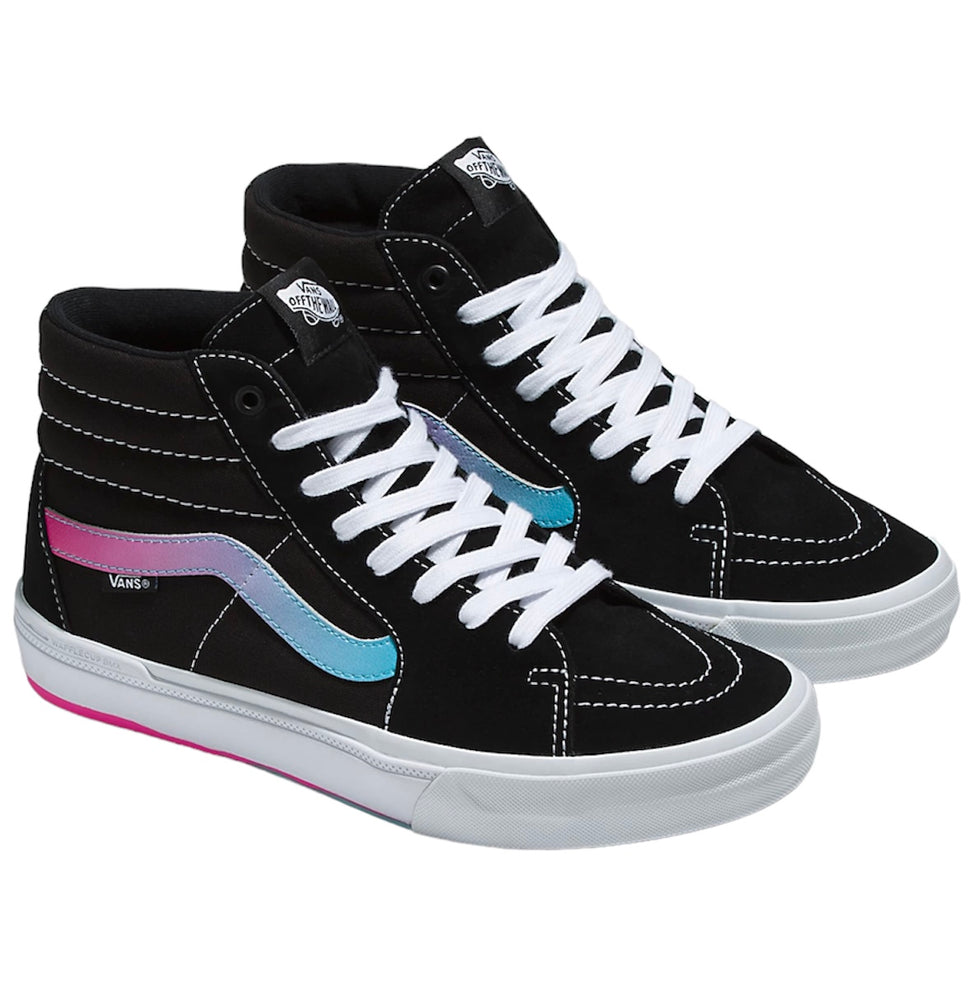 Vans Sk8 Hi Pro BMX Shoes (Black / White / Gradient)