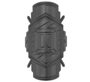 Kink K-Brick Head Tube Badge Black
