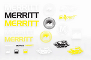 Merritt Sticker Pack Yellow/Black