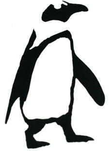 Albe's Penguin 3inch Die Cut sticker