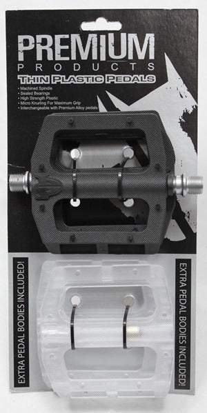 pc pedale Premium Slim Plastic Pedals