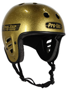 Protec Classic Full Cut Helmet Gold Flake / Extra Small (20.5