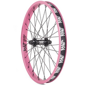 RANT PARTY ON V2 FRONT WHEEL Pink