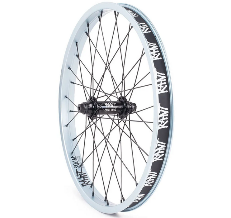 RANT PARTY ON V2 FRONT WHEEL