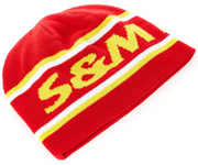 S&M Factory Knit Beanie Red