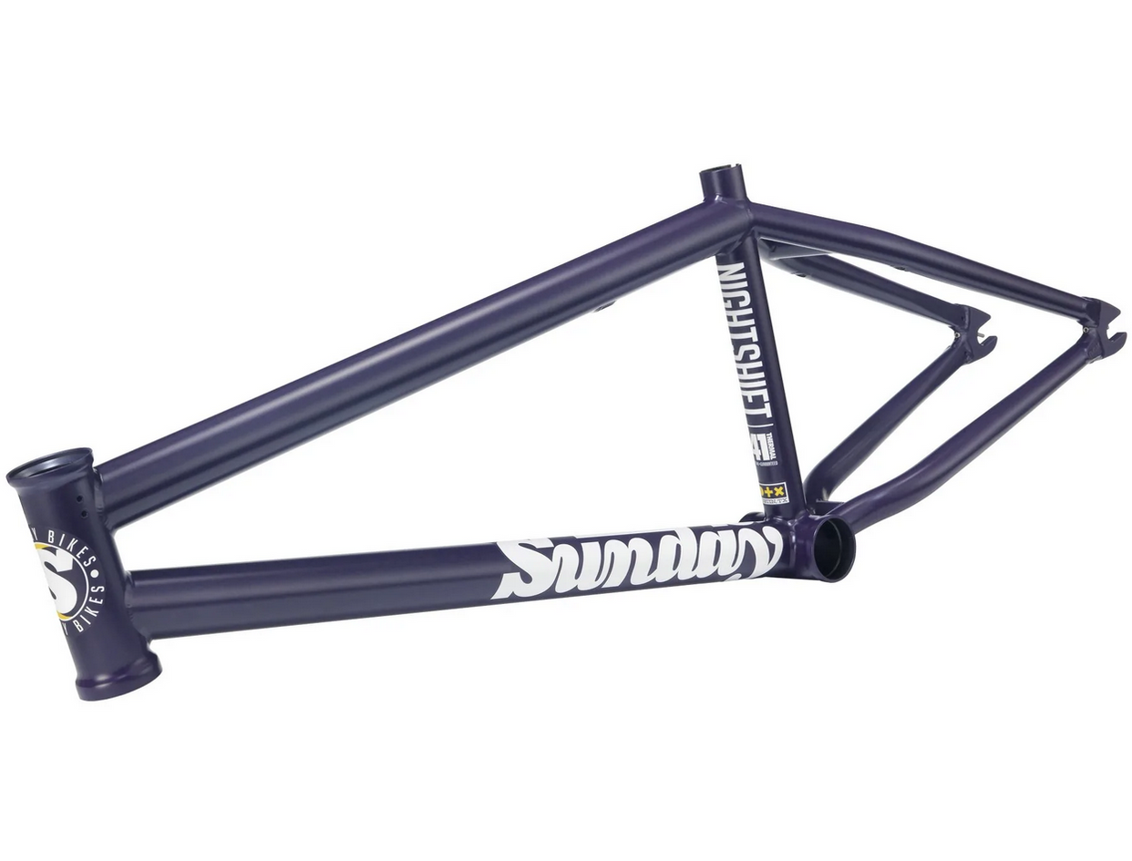 Sunday Bikes Nightshift BMX Frame at Albe's BMX Bike Shop Online