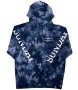 Sunday Rockwell Box Pullover Hoodie Tie-Dye Navy/Small