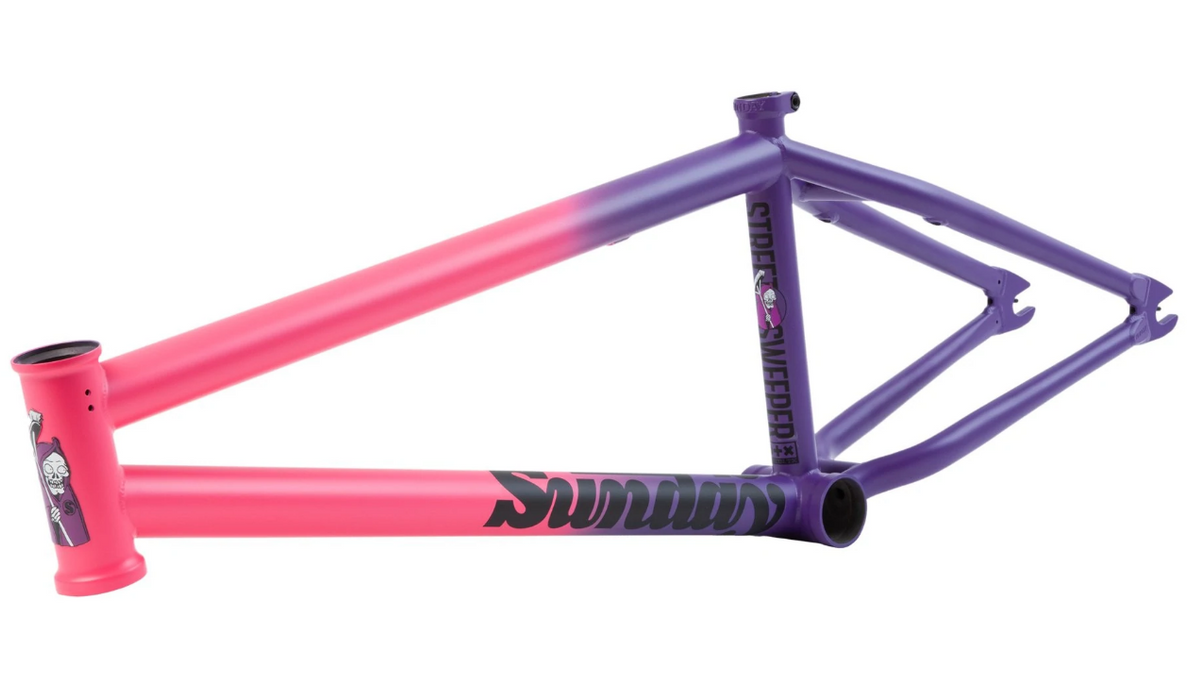 Sunday Street Sweeper BMX frame at Albe's BMX Bike Shop Online Sunday Street Sweeper BMX frame at Albe's BMX Bike Shop Online