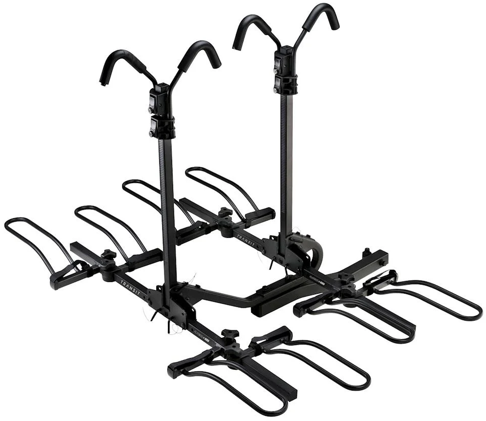 Transit Flatbed 4DLX 4-Bike Hitch Rack