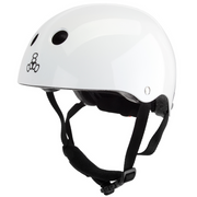 Triple Eight Lil 8 Youth Helmet White (46cm-52cm)
