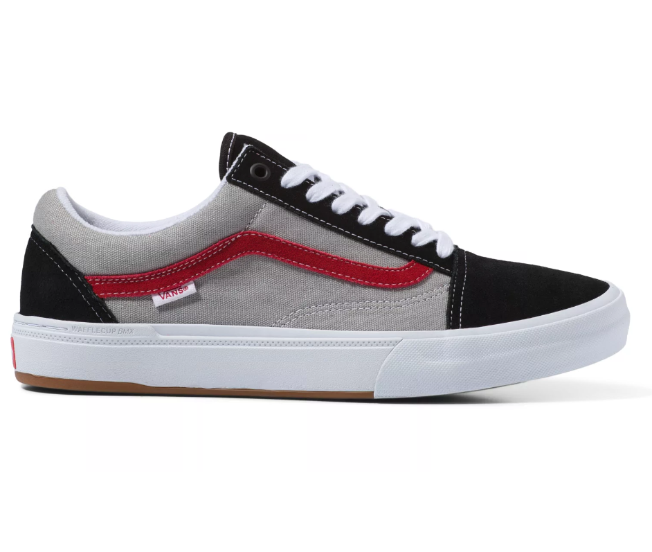 Verminderen Kinderdag Duizeligheid Vans BMX Old Skool Pro Shoes (Black/Gray/Red) — Albe's BMX