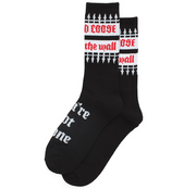 Vans Fast & Loose Crew Sock Size 6.5 - 9 / Black