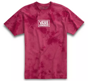Vans Off The Wall Spot Tie Dye T-Shirt Raspberry/Medium