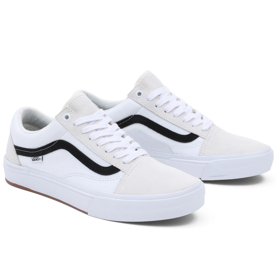 Vans Old Skool Pro Shoes (Marshmallow White) — Albe's BMX