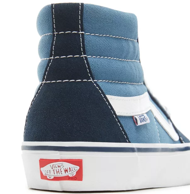 Vans Sk8-Hi Pro Shoes Navy/White